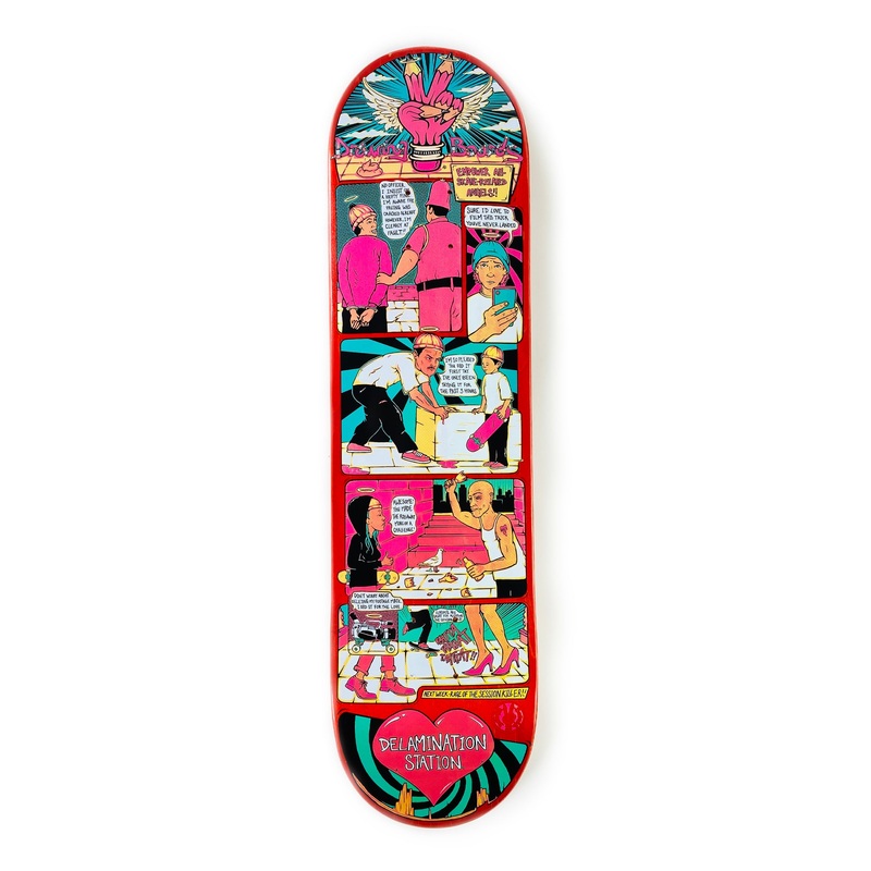 The Drawing Boards Deck –  – 8″ – Empower your Skate-Related Angels