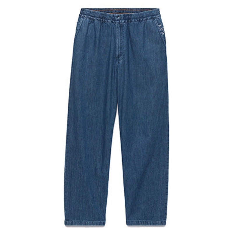 Vans Range Denim Baggy Tapered Pants Indigo Small