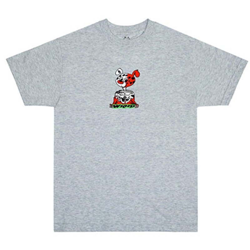 WKND Skateboards Rip Torn T Shirt Heather Grey Extra Large