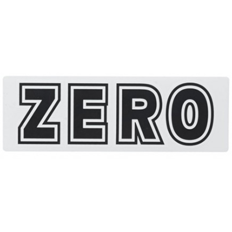 ZERO BOLD STICKER