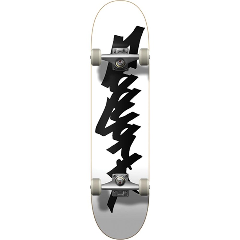 Zoo York OG 95 Tag White/Black 8.25″ Skateboard Complete