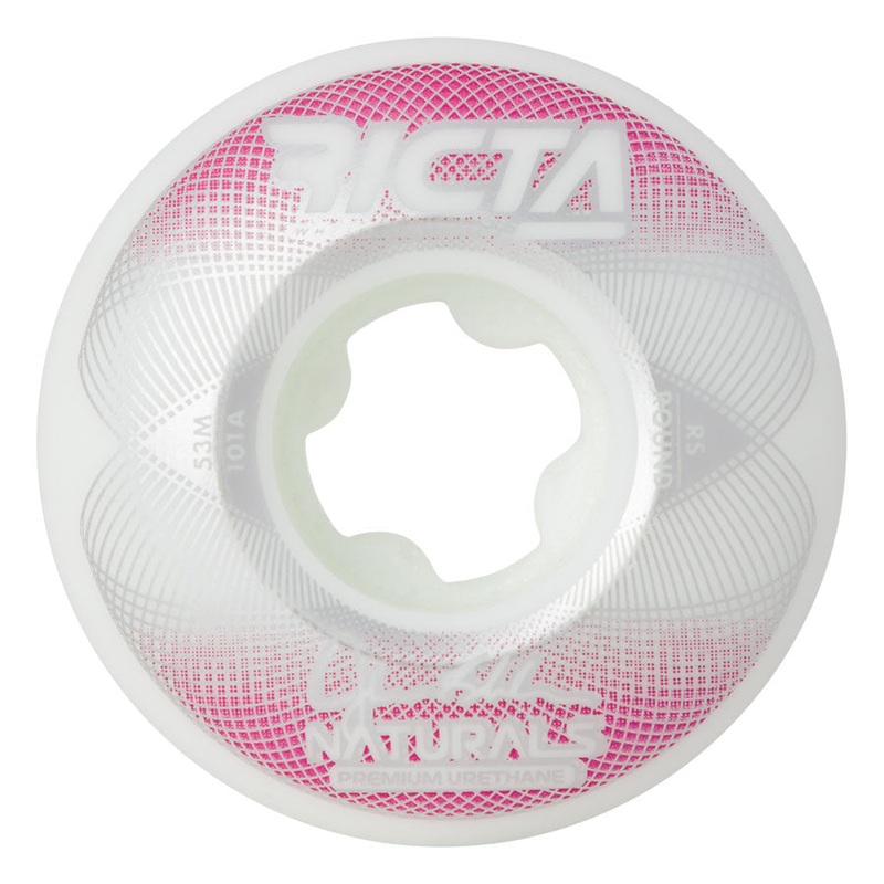 53mm Shanahan Geo Naturals Round 101a Ricta Skateboard Wheels No Color 53mm