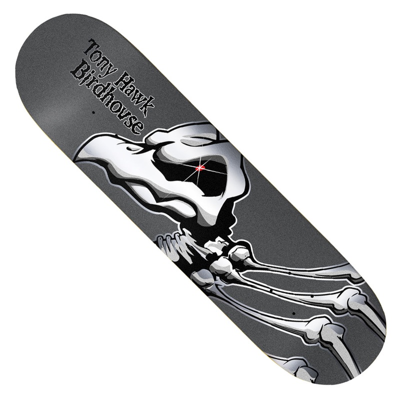 Birdhouse Tony Hawk Falcon 1 Deck Gunmetal 8.25 x 31.875 WB:14.25