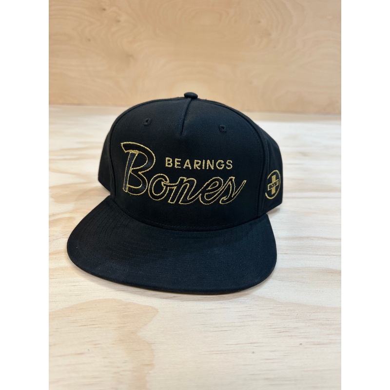 Bones Bearings Script Cap Black