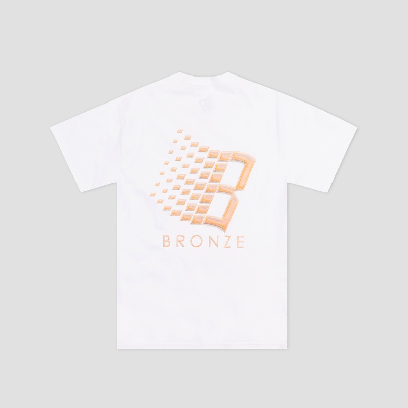 Bronze Balloon Logo T-Shirt White Small
