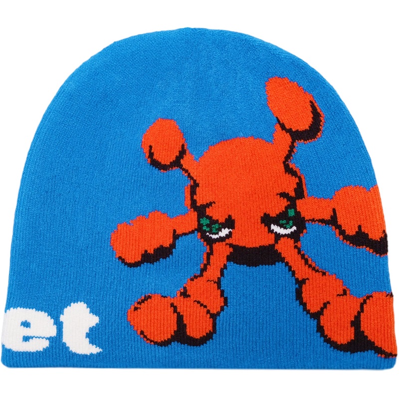 Carpet Company Bacteria Beanie Blue One Size Fits All