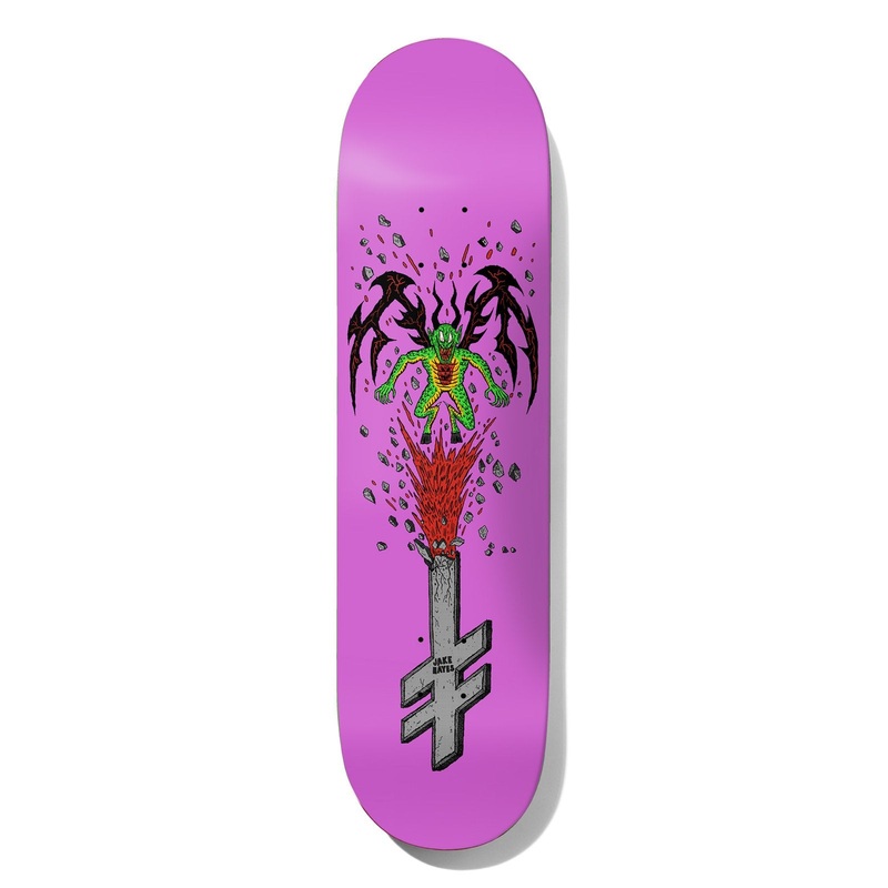 Deathwish Jake Hayes Exorcism Failed Skateboard Deck 8.25″