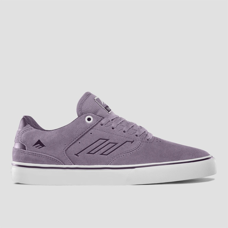 Emerica The Low Vulc Skate Shoes Lavender UK7
