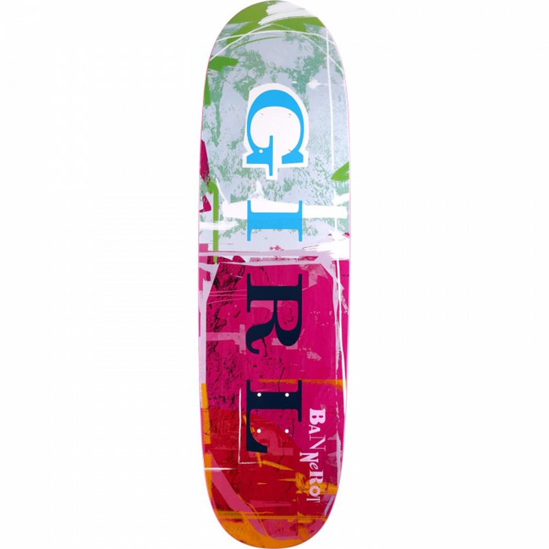 Girl Bannerot Letterpress 9″ Skateboard Deck