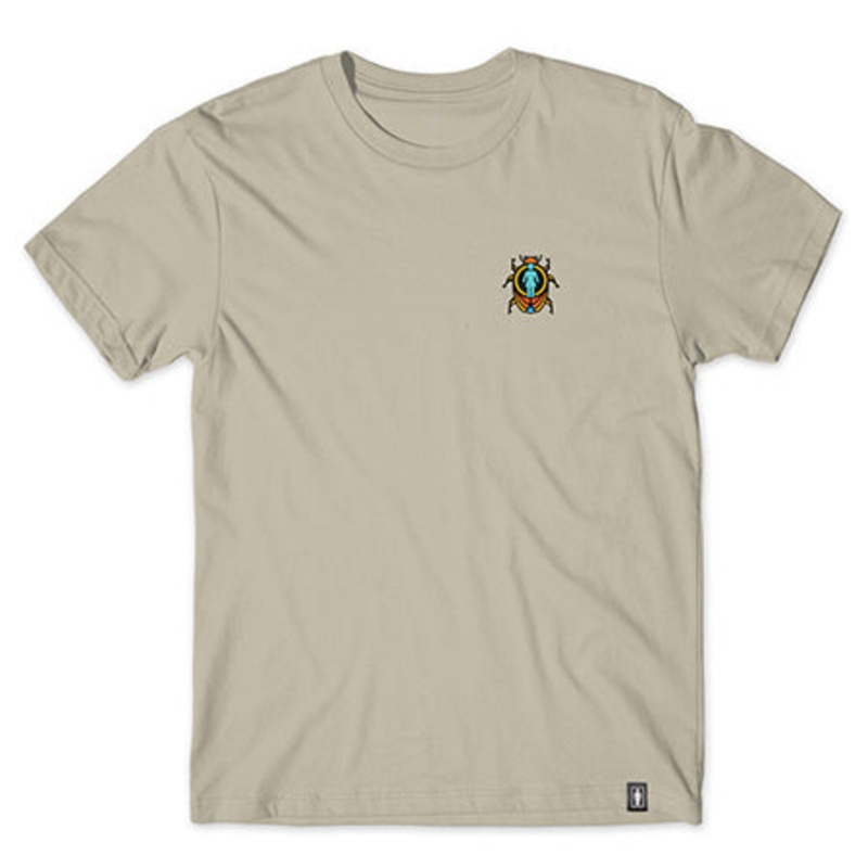 Girl Beetle Bum T Shirt Sand Medium
