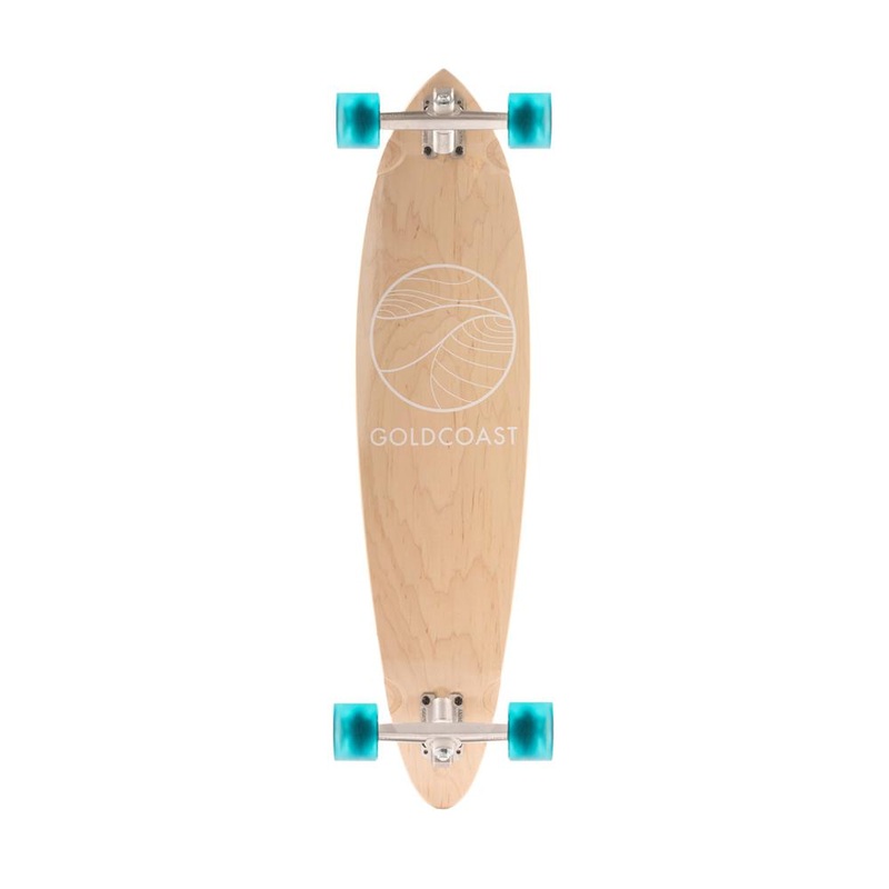 GoldCoast Classic Blond 37″ Pintail Longboard Complete