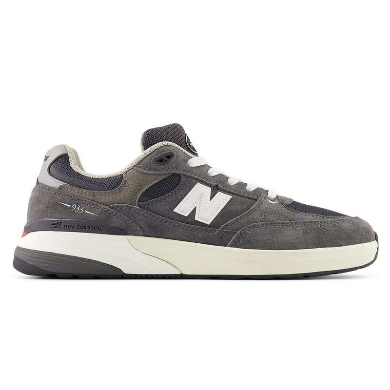 New Balance Numeric Reynolds 933 “Dark Grey/White” NM933GDY 4