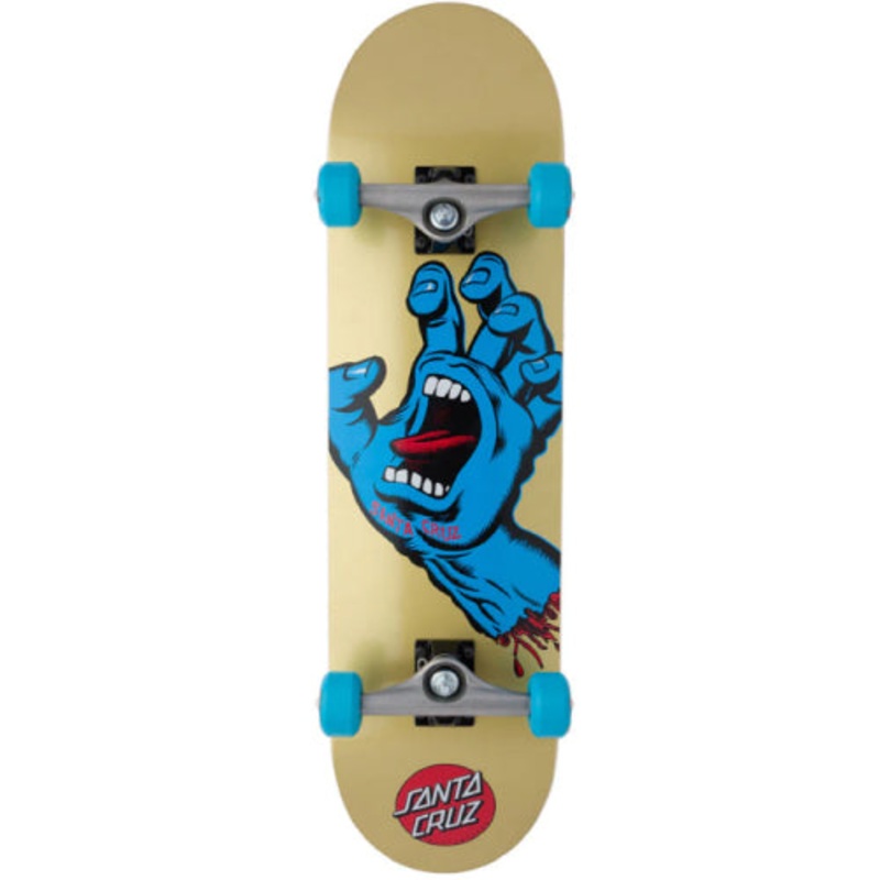 Santa Cruz Screaming Hand Complete Skateboard Gold 8.25″ 8.25″