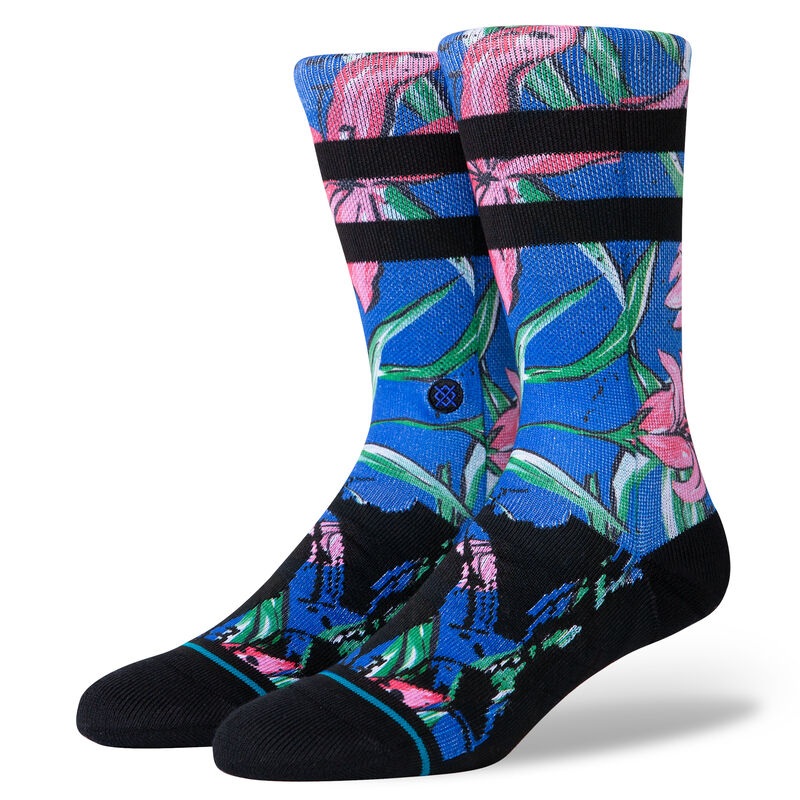 Stance Waipoua ST Crew Socks Large Blue