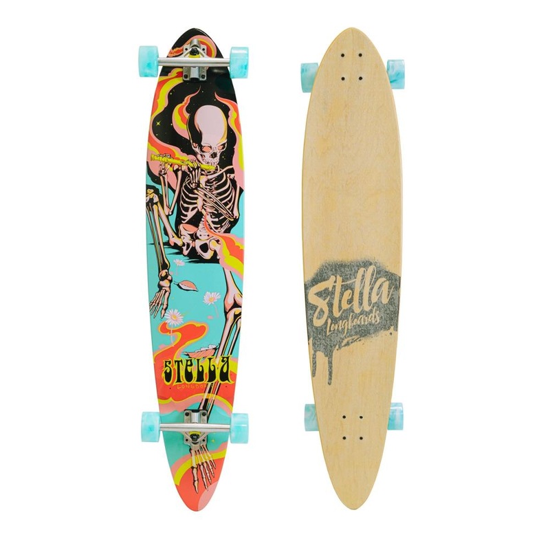 Stella 46″ Pintail Piper Longboard Complete