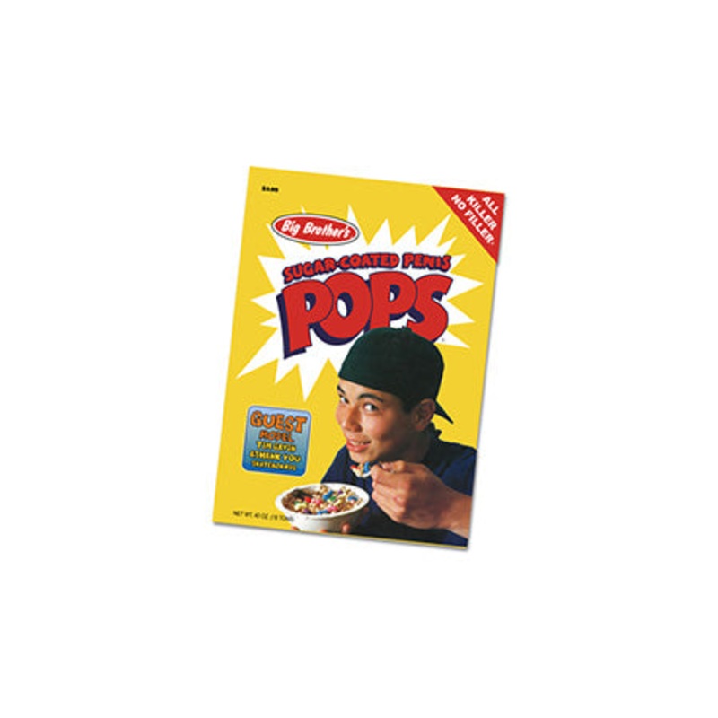 Thank You Skateboards Big Brother Tim Gavin Pops Sticker Yellow 3″ X 4″