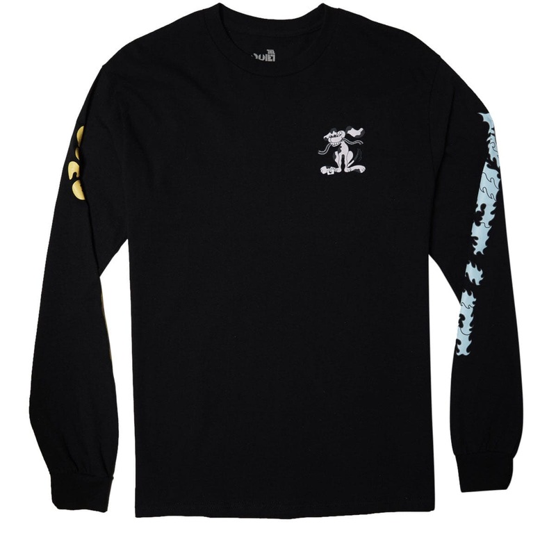 The Quiet Life Film Dog L/S Tee Black S