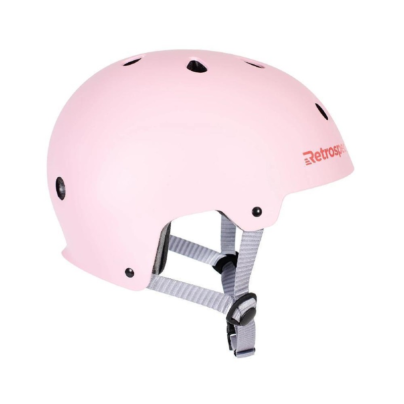 CM-2 Matte Pink Commuter Longboard Skateboard Helmet Small: 20″-21.75″