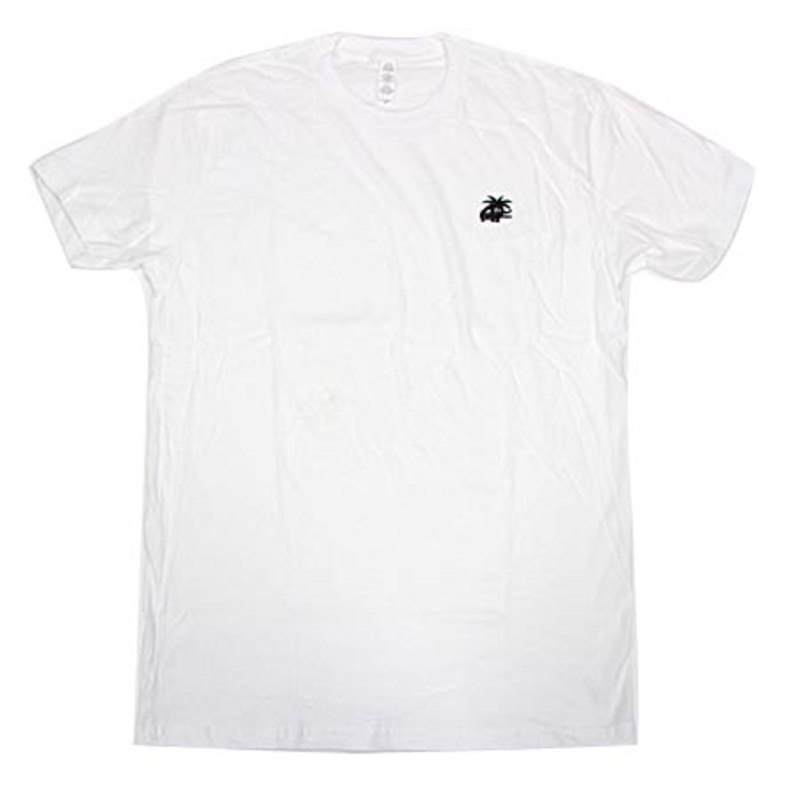 Florida Daze Croc Logo T Shirt White Extra Large