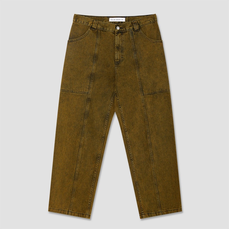 Polar Jiro Pants Yellow Black 28/30