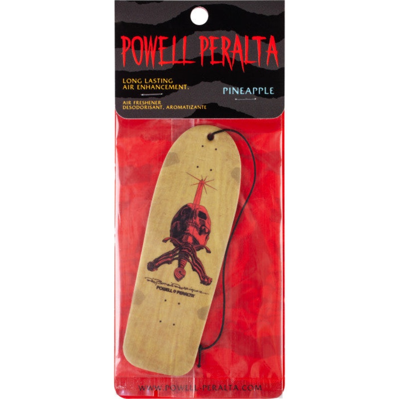 Powell Peralta OG Ray Rodriguez Skull and Sword Air Freshener – Pineapple Scent