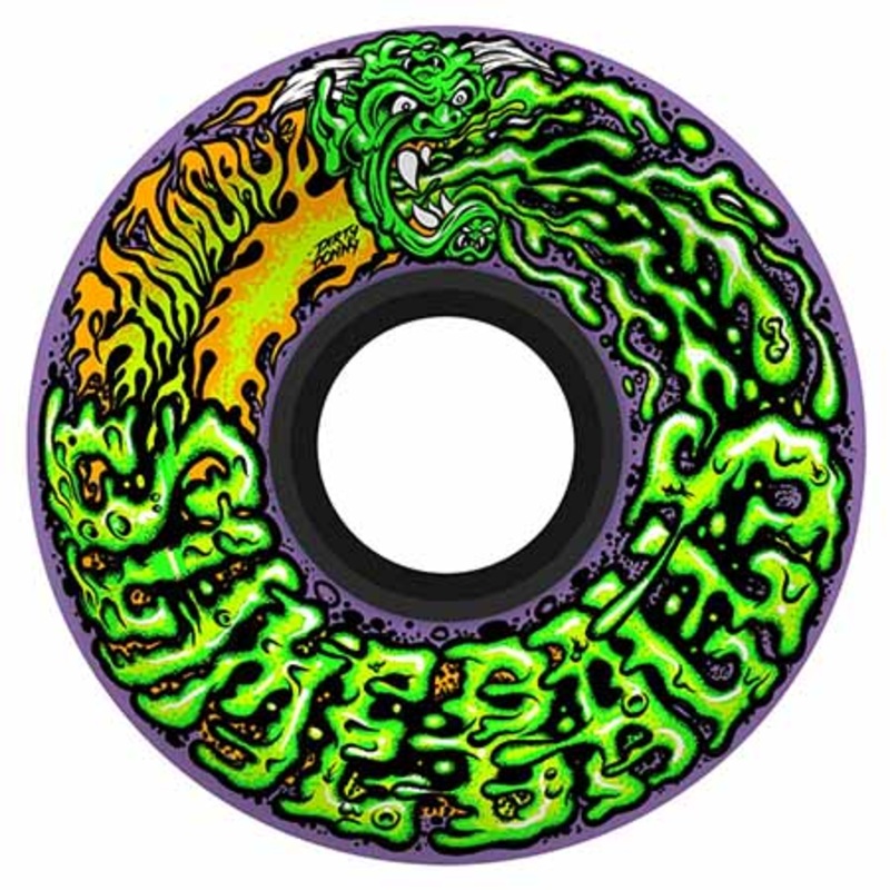 Santa Cruz Slime Balls Dirty Donny OG Slime 78a Wheels Purple 60mm