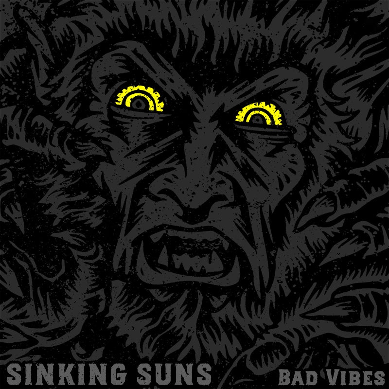 Sinking Suns – Bad Vibes Gray Marbled Color Vinyl LP Record