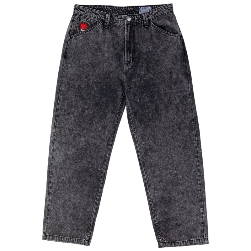 SPITFIRE BIGHEAD FILL BLACK STONEWASH DENIM PANT M