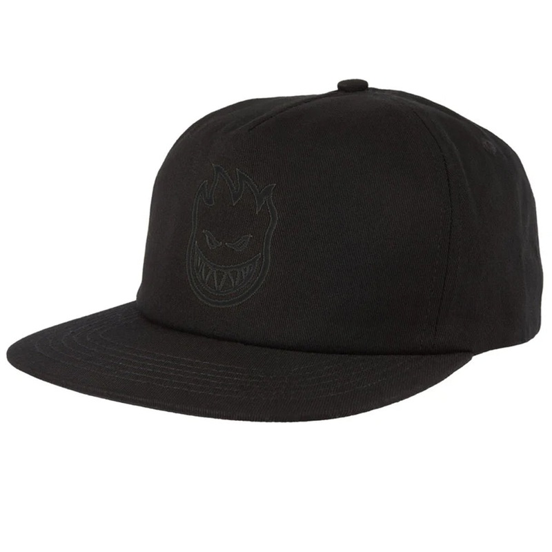 Spitfire Bighead Snap-Back Blackout Hat Black One Size Fits All