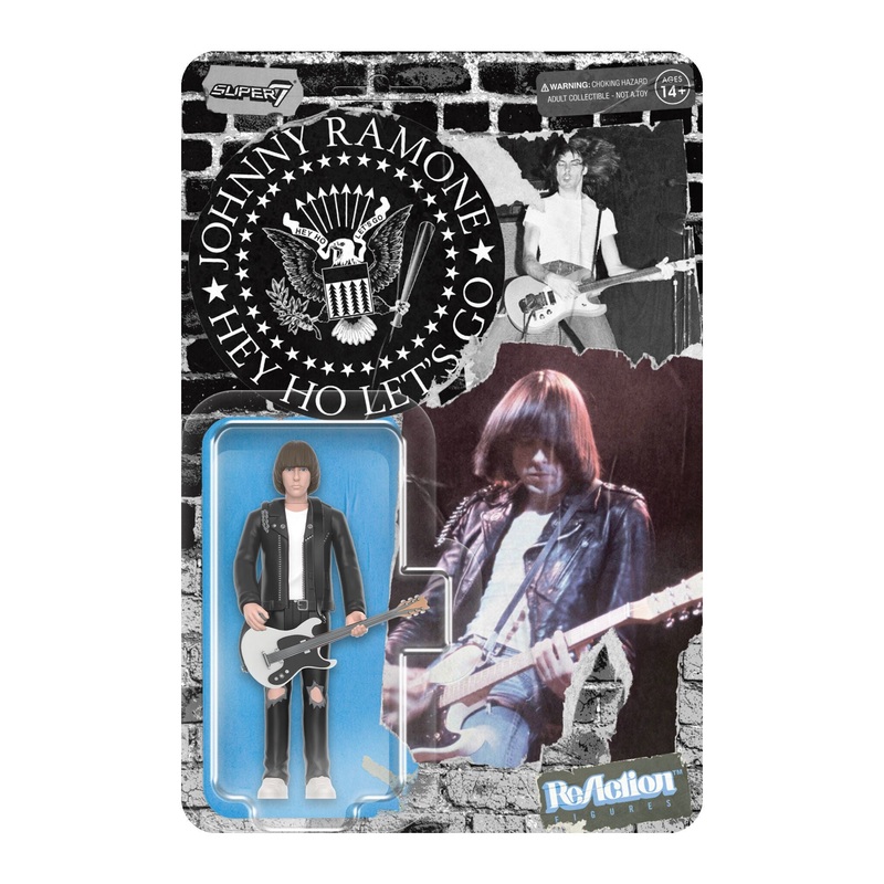 Super7 x Ramone’s Johnny Ramone (White Shirt) ReAction Figure