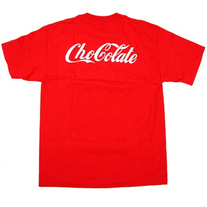 Chocolate Cola T Shirt Red Large