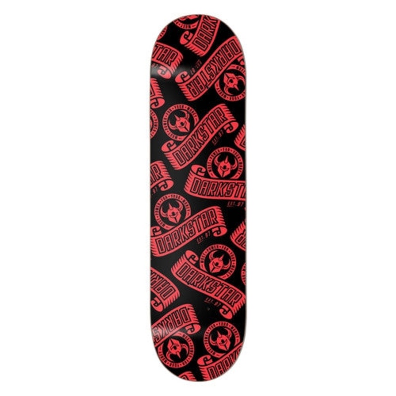 Darkstar Deck Arc Neon Red 8.0