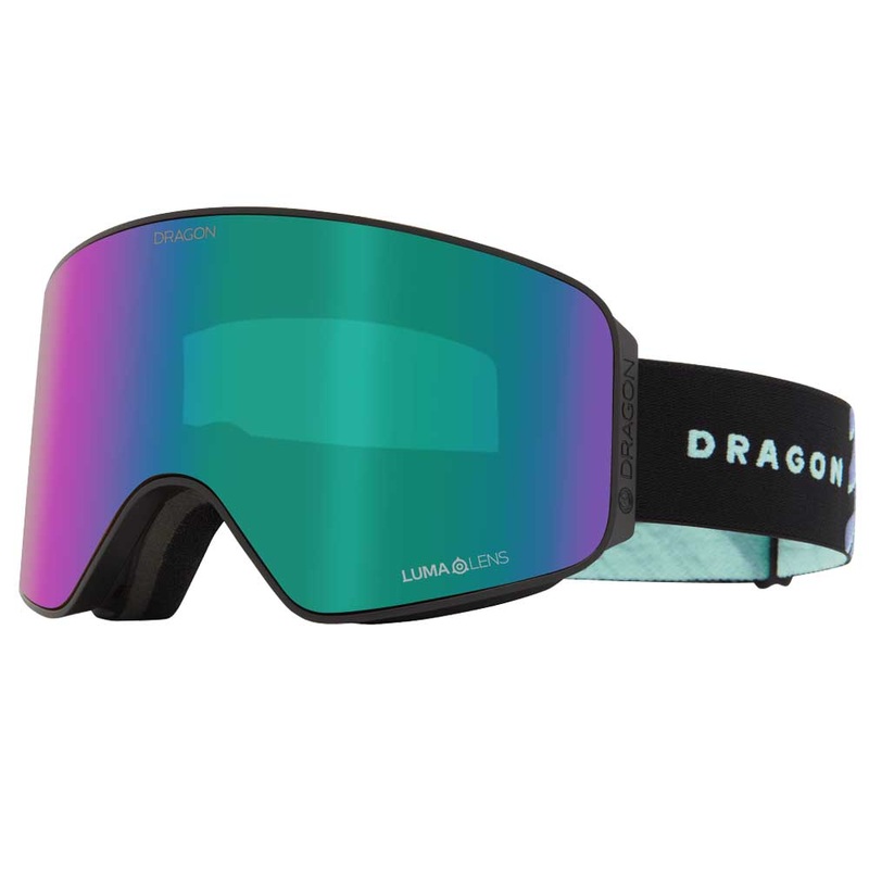 Dragon NFX Mag OTG Infrared Snowboard Goggles 2025 – Coolwave/Lumalens Celeste Infrared + Bonus Lens Lumalens Amber Black Green
