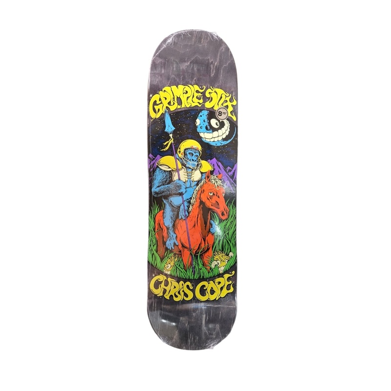 Grimple Stix CHRIS COPE Ape On Horse  8.75″- BLACK