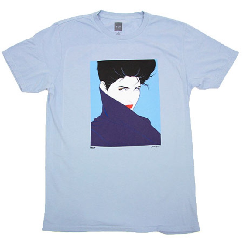 HUF HUF x Nagel Collar T Shirt Dust Blue Small