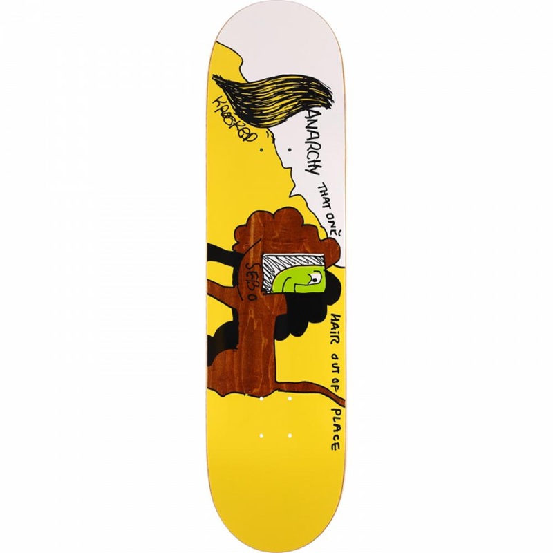 Krooked Walker Anarchy 8.12″ Skateboard Deck