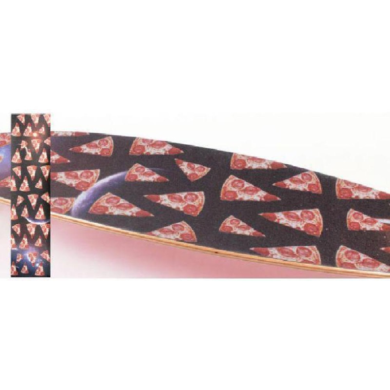 Longboard Skateboard Pizza 42″ x 10″ Griptape Sheet