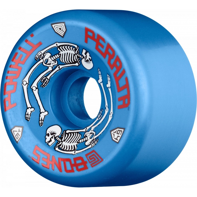 Powell Peralta G-Bones 64mm 97A Blue Skateboard Wheels