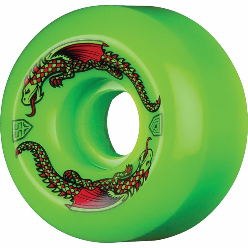Powell Peralta Green Dragon Formula 55mm Green Skateboard Wheels