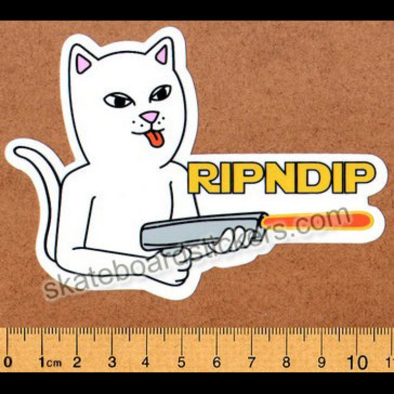 Rip N Dip – Far Far Away Series Skateboard Sticker