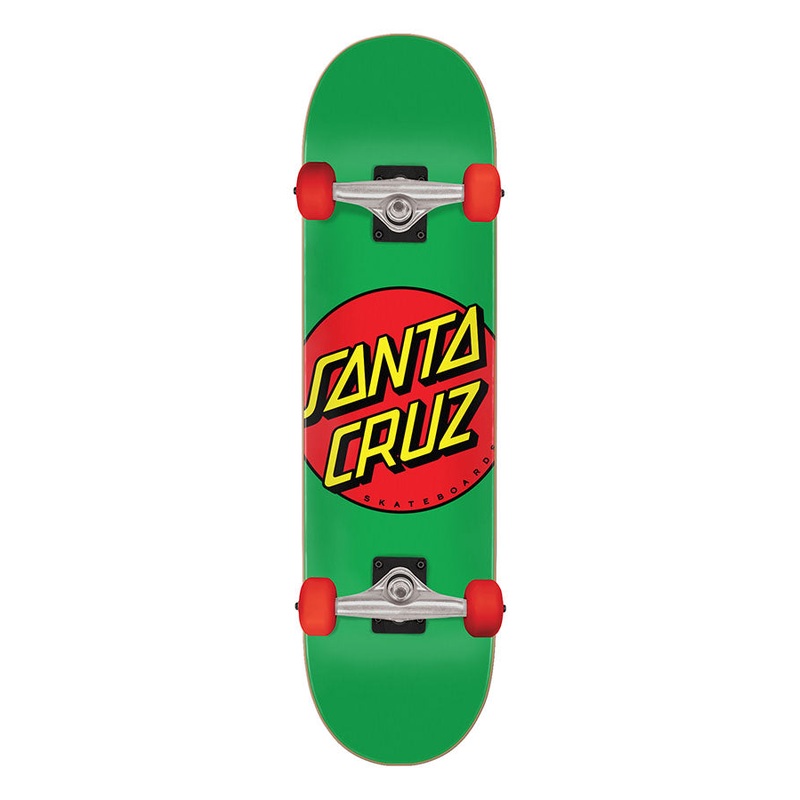 Santa Cruz Classic Dot Mid Sk8 7.8″ Complete Skateboard