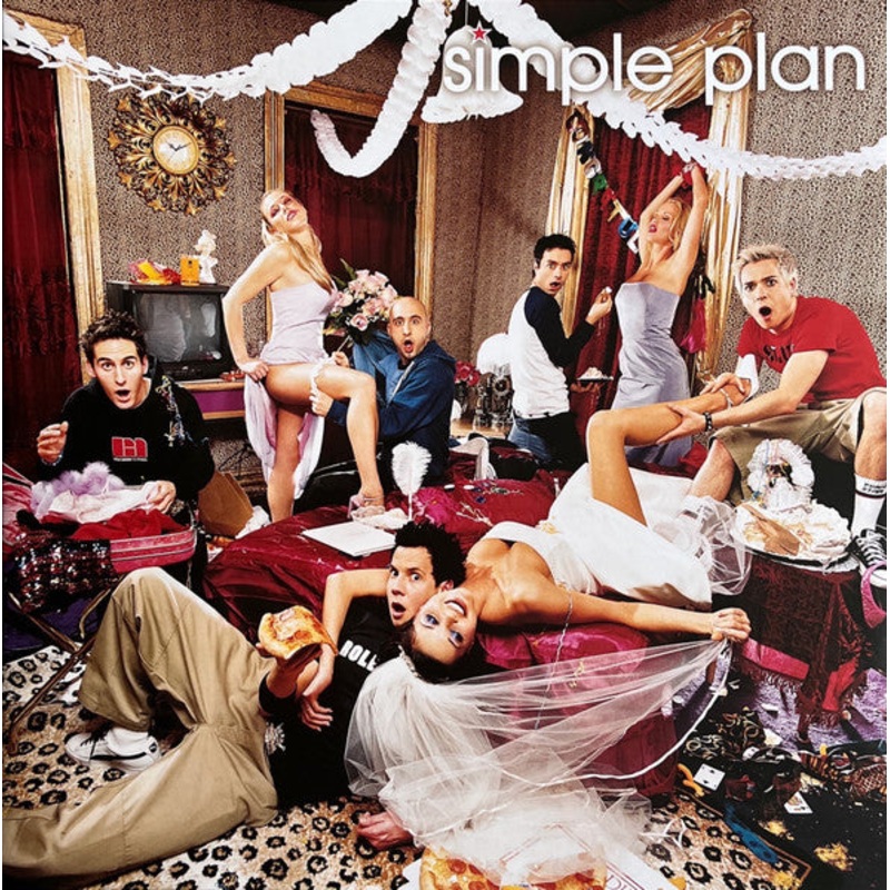 Simple Plan – No Pads, No Helmets…Just Balls Clear Color Vinyl LP Record