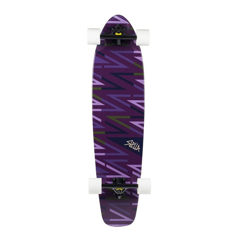 Stella Zig Zag 38 Kicktail Longboard