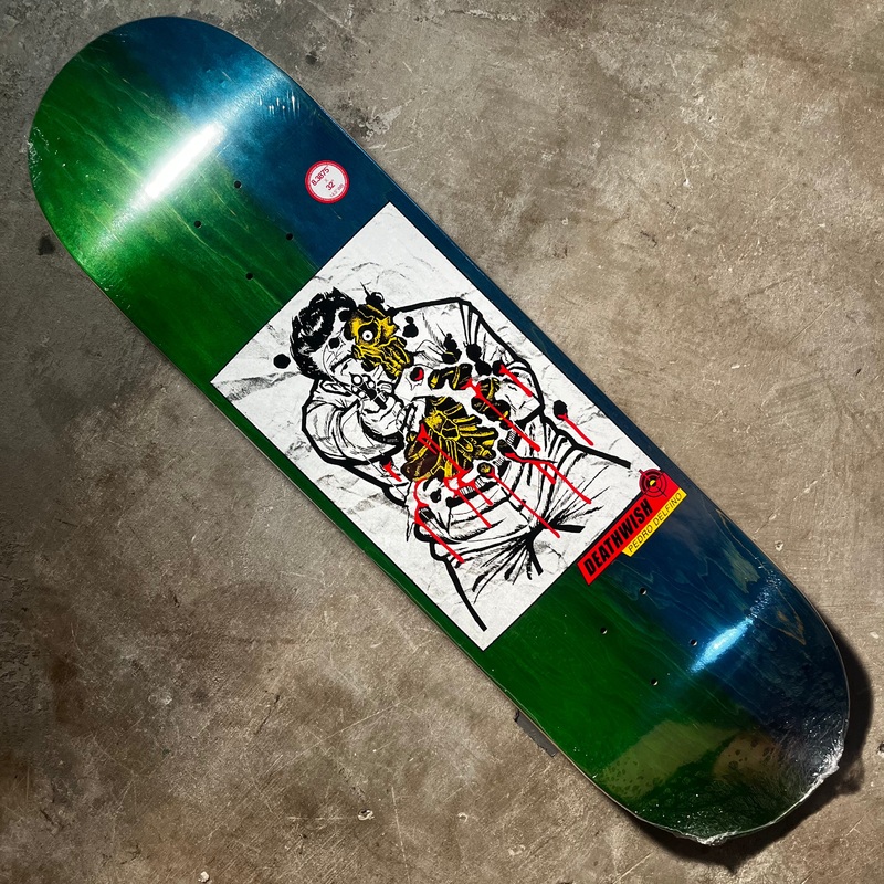 Deathwish Skateboards – Pedro Delfino Saturday Night Special Deck – 8.38″