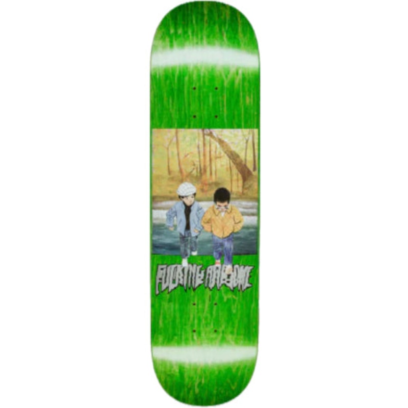 Fucking Awesome Bradley Stepping Out Skateboard Deck 8.5″ 8.5″ Blue Veneer