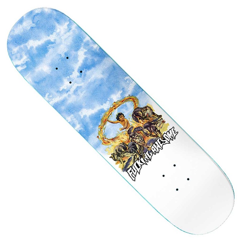 Fucking Awesome Louie Lopez Fire Child Deck Multicolor 8.38 x 31.85 WB:14.25
