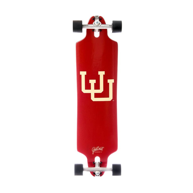 GoldCoast University Of Utah Sport 36″ Drop Through Longboard Complete