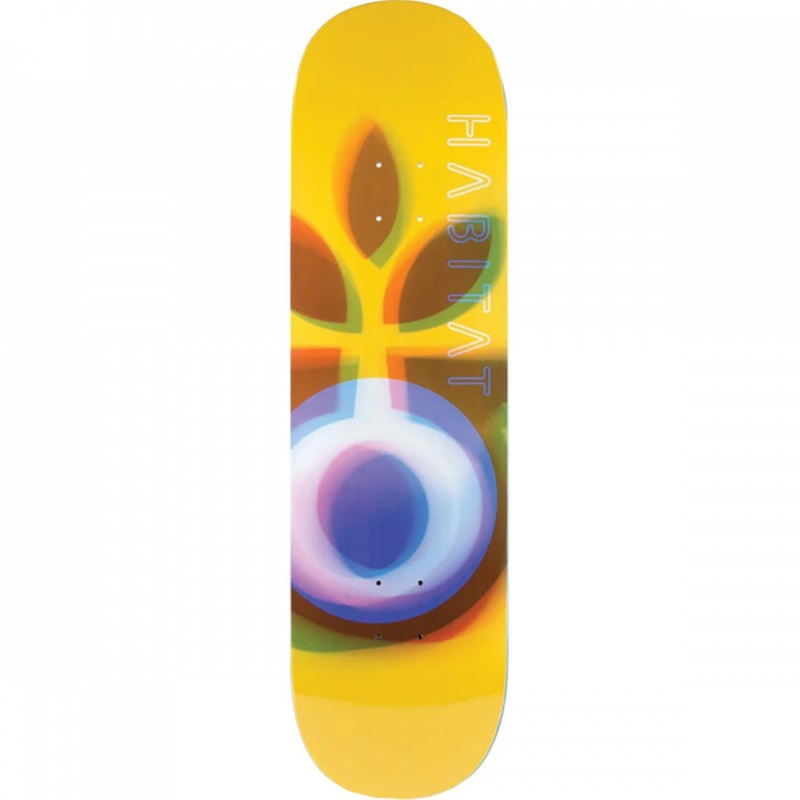 Habitat Tracers 8.75″ Yellow Skateboard Deck