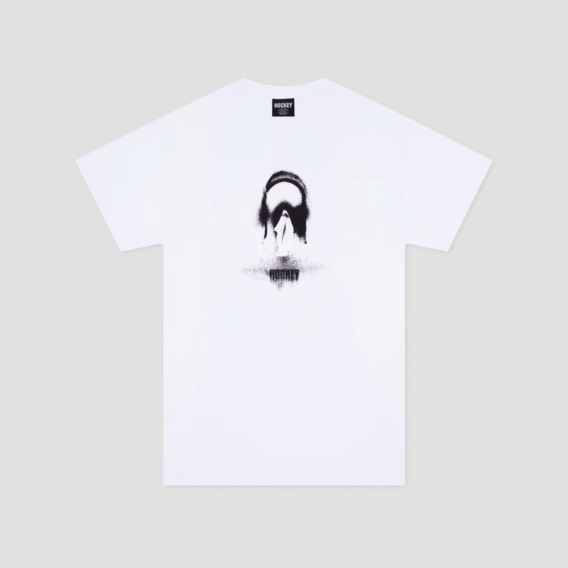 Hockey Elk Heart T-Shirt White Small