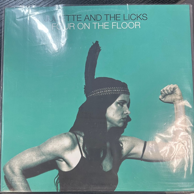 JULIETTE & THE LICKS – FOUR ON THE FLOOR CV LP Vinyl LP Record *Unofficial Release*